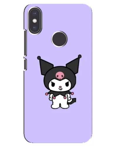 Чохол для Xiaomi Mi A2 з картинкою «Kuromi — ніжний фіолетовий»