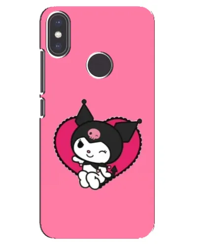 Чохол для Xiaomi Mi A2 з картинкою «Kuromi — любов у серці»