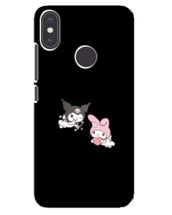 Чохол для Xiaomi Mi A2 з картинкою «My Melody та Kuromi»