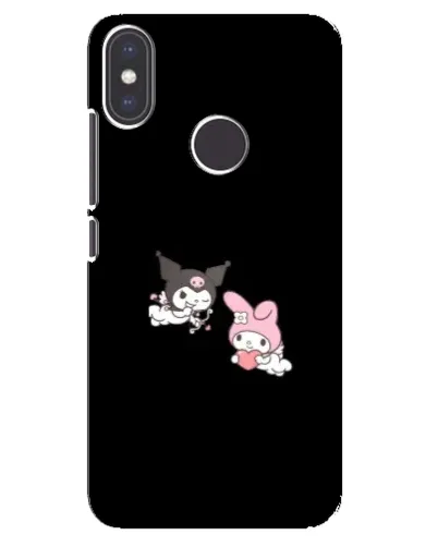 Чохол для Xiaomi Mi A2 з картинкою «My Melody та Kuromi»