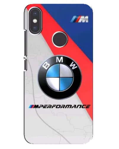 Чехол для Xiaomi Mi A2 с картинкой «BMW Performance стиль»