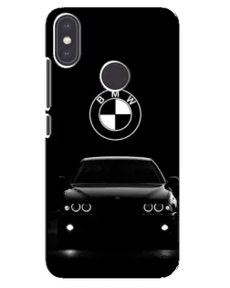 Чехол для Xiaomi Mi A2 с картинкой «BMW — взгляд из темноты»