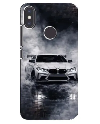 Чехол для Xiaomi Mi A2 с картинкой «BMW сквозь туман»