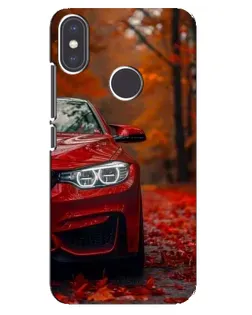 Чехол для Xiaomi Mi A2 с картинкой «Осенняя BMW M4»