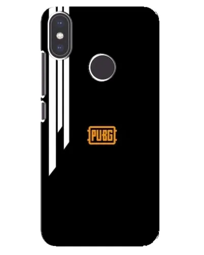Чехол для Xiaomi Mi A2 с картинкой «PUBG — вертикальные линии»