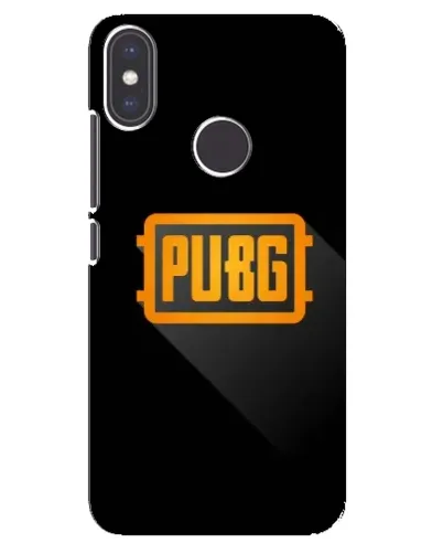 Чехол для Xiaomi Mi A2 с картинкой «PUBG — рамка лого»
