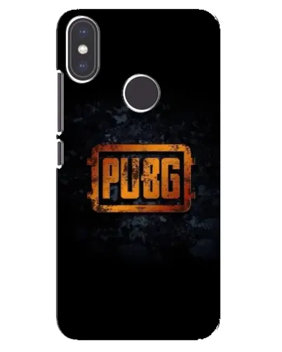 Чехол для Xiaomi Mi A2 с картинкой «PUBG — золотой логотип»