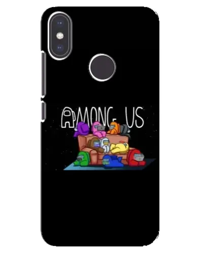 Чехол для Xiaomi Mi A2 с картинкой «Логотип Among Us» Чехол для Xiaomi Mi A2 с картинкой «Логотип Among Us»