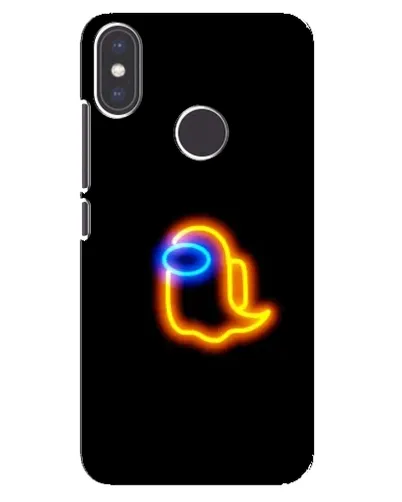 Чехол для Xiaomi Mi A2 с картинкой «Among Us неоновое сияние» Чехол для Xiaomi Mi A2 с картинкой «Among Us неоновое сияние»