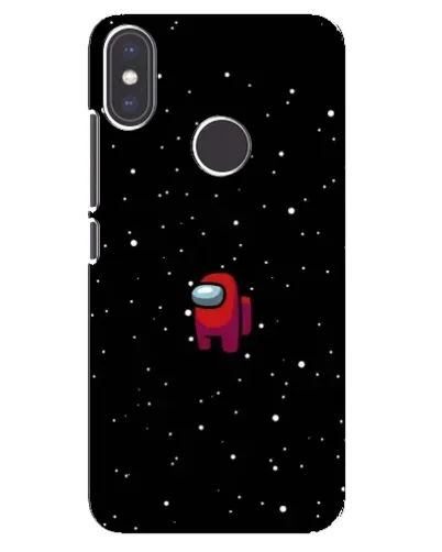 Чехол для Xiaomi Mi A2 с картинкой «Красный Among Us» Чехол для Xiaomi Mi A2 с картинкой «Красный Among Us»