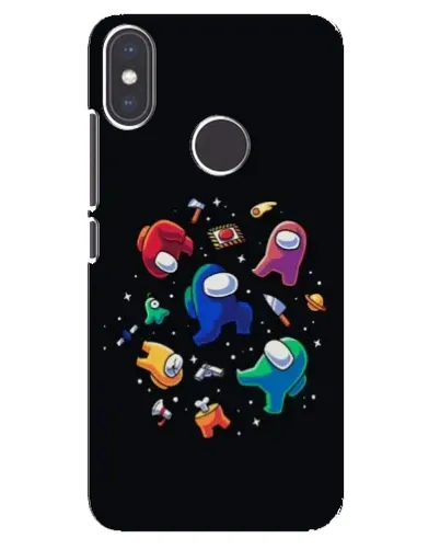 Чехол для Xiaomi Mi A2 с картинкой «Among Us космос» Чехол для Xiaomi Mi A2 с картинкой «Among Us космос»
