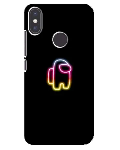 Чехол для Xiaomi Mi A2 с картинкой «Among Us градиент» Чехол для Xiaomi Mi A2 с картинкой «Among Us градиент»