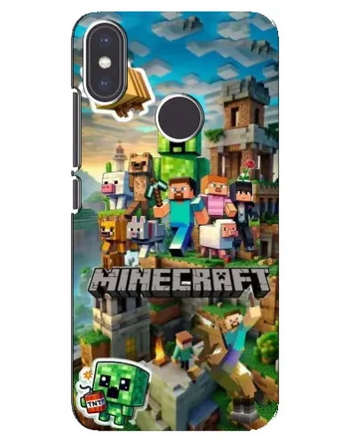 Чехол для Xiaomi Mi A2 с картинкой «Замок Minecraft» Чехол для Xiaomi Mi A2 с картинкой «Замок Minecraft»