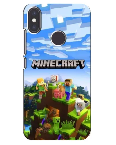 Чехол для Xiaomi Mi A2 с картинкой «Minecraft классический мир» Чехол для Xiaomi Mi A2 с картинкой «Minecraft классический мир»