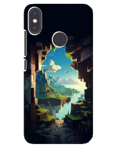 Чехол для Xiaomi Mi A2 с картинкой «Вид из пещеры» Чехол для Xiaomi Mi A2 с картинкой «Вид из пещеры»