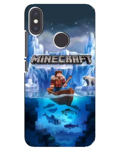 Чехол для Xiaomi Mi A2 с картинкой «Minecraft ледяной мир» Чехол для Xiaomi Mi A2 с картинкой «Minecraft ледяной мир»