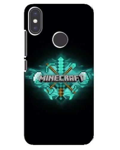 Чехол для Xiaomi Mi A2 с картинкой «Minecraft Diamond лого» Чехол для Xiaomi Mi A2 с картинкой «Minecraft Diamond лого»