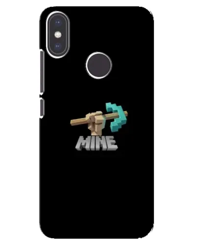 Чехол для Xiaomi Mi A2 с картинкой «Алмазная кирка» Чехол для Xiaomi Mi A2 с картинкой «Алмазная кирка»