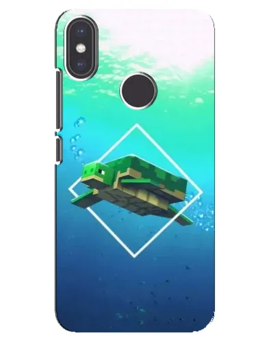 Чехол для Xiaomi Mi A2 с картинкой «Черепаха Minecraft» Чехол для Xiaomi Mi A2 с картинкой «Черепаха Minecraft»