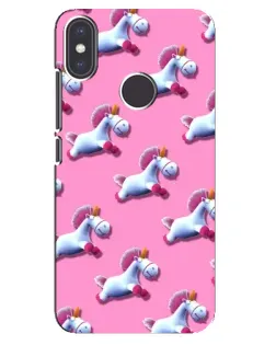 Чохол для Xiaomi Mi A2 з картинкою «Єдинороги на рожевому» Чохол для Xiaomi Mi A2 з картинкою «Єдинороги на рожевому»