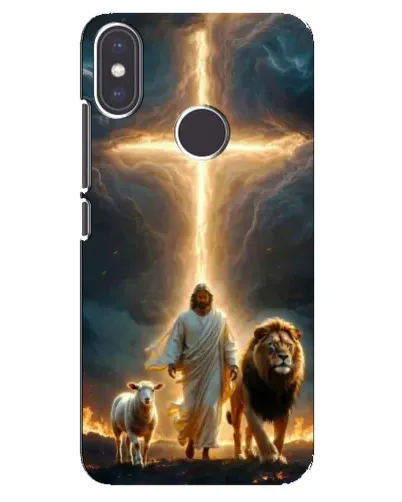 Чехол для Xiaomi Mi A2 с картинкой «Лев Иуды и Свет» Чехол для Xiaomi Mi A2 с картинкой «Лев Иуды и Свет»