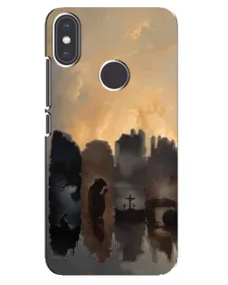 Чехол для Xiaomi Mi A2 с картинкой «Дорога к вере»