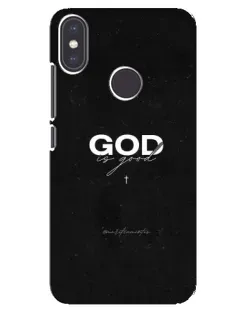 Чехол для Xiaomi Mi A2 с картинкой «GOD — Бог над всем»