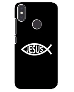 Чехол для Xiaomi Mi A2 с картинкой «Классический Jesus»