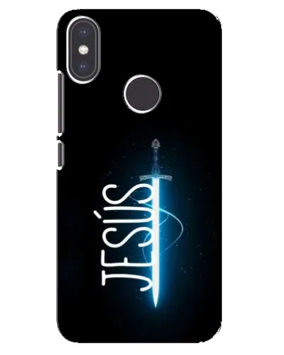 Чехол для Xiaomi Mi A2 с картинкой «Меч Духа Jesus» Чехол для Xiaomi Mi A2 с картинкой «Меч Духа Jesus»