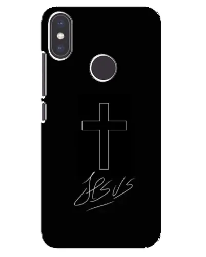 Чохол для Xiaomi Mi A2 з картинкою «Графічний хрест Jesus» Чохол для Xiaomi Mi A2 з картинкою «Графічний хрест Jesus»