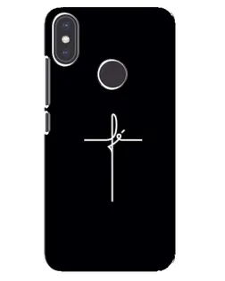 Чохол для Xiaomi Mi A2 з картинкою «Тонкий хрест»