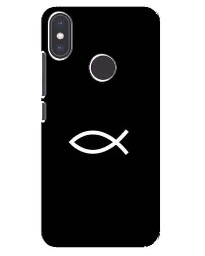 Чохол для Xiaomi Mi A2 з картинкою «Символ риби Jesus» Чохол для Xiaomi Mi A2 з картинкою «Символ риби Jesus»
