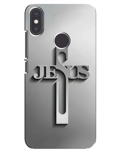 Чохол для Xiaomi Mi A2 з картинкою «Металевий хрест Jesus» Чохол для Xiaomi Mi A2 з картинкою «Металевий хрест Jesus»