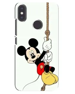 Чехол для Xiaomi Mi A2 с картинкой «Mickey на канате»
