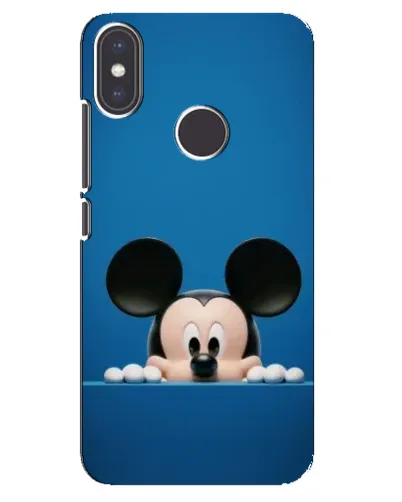 Чохол для Xiaomi Mi A2 з картинкою «Міккі виглядає»