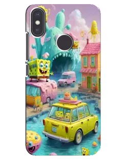Чехол для Xiaomi Mi A2 с картинкой «Монстр-трак приключения»