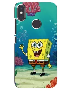 Чехол для Xiaomi Mi A2 с картинкой «Подводный привет»
