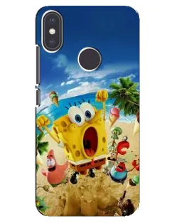 Чехол для Xiaomi Mi A2 с картинкой «Развлечения на пляже»