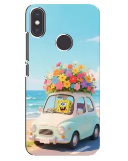 Чехол для Xiaomi Mi A2 с картинкой «Автомобильное путешествие»