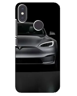 Чехол для Xiaomi Mi A2 с картинкой «Tesla Model S Look»