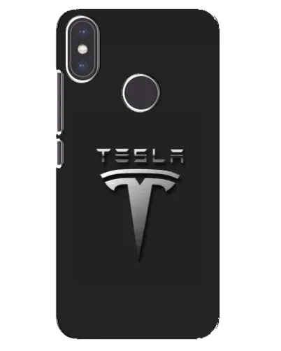 Чехол для Xiaomi Mi A2 с картинкой «Стальной логотип Tesla» Чехол для Xiaomi Mi A2 с картинкой «Стальной логотип Tesla»