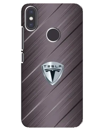 Чехол для Xiaomi Mi A2 с картинкой «Металлическая текстура Tesla» Чехол для Xiaomi Mi A2 с картинкой «Металлическая текстура Tesla»