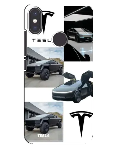 Чехол для Xiaomi Mi A2 с картинкой «Коллаж Cybertruck Tesla» Чехол для Xiaomi Mi A2 с картинкой «Коллаж Cybertruck Tesla»