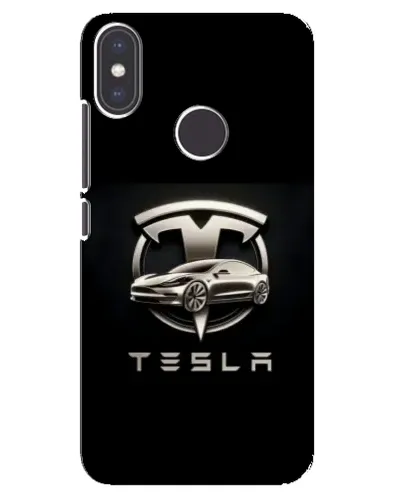 Чехол для Xiaomi Mi A2 с картинкой «Tesla — серебристое авто» Чехол для Xiaomi Mi A2 с картинкой «Tesla — серебристое авто»