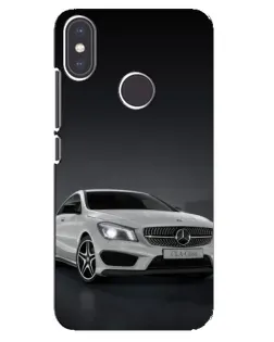 Чехол для Xiaomi Mi A2 с картинкой «Mercedes AMG GT Silver»