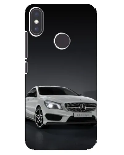 Чехол для Xiaomi Mi A2 с картинкой «Mercedes AMG GT Silver»
