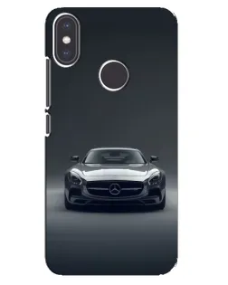 Чохол для Xiaomi Mi A2 з картинкою «Mercedes на чорному»