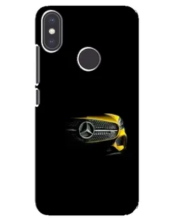 Чехол для Xiaomi Mi A2 с картинкой «Mercedes — ретро стиль»