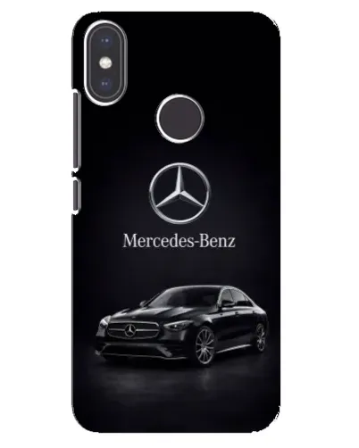 Чехол для Xiaomi Mi A2 с картинкой «Mercedes — решетка радиатора»