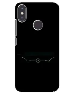 Чехол для Xiaomi Mi A2 с картинкой «Mercedes Stealth Look»